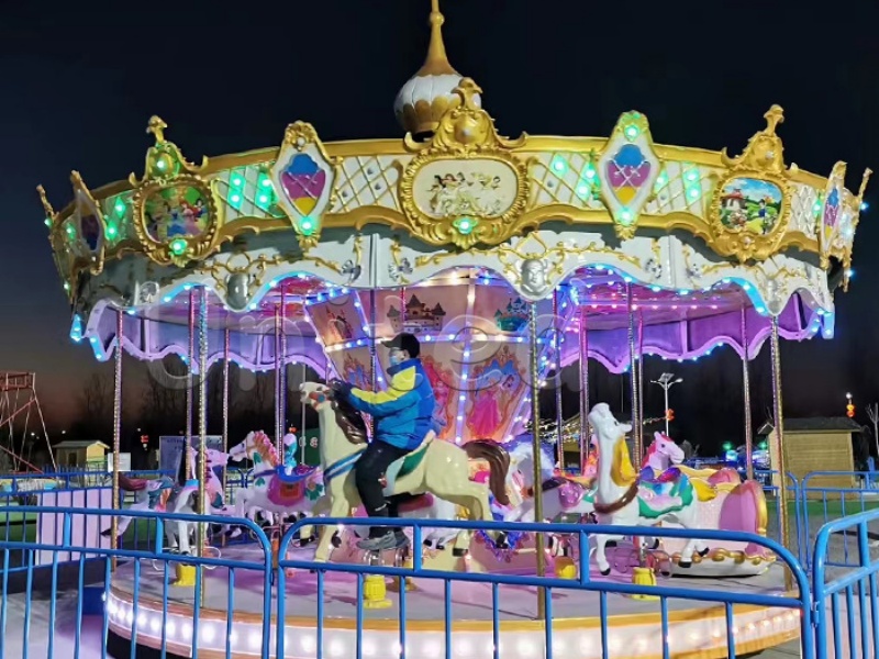 16 seats carousel rides