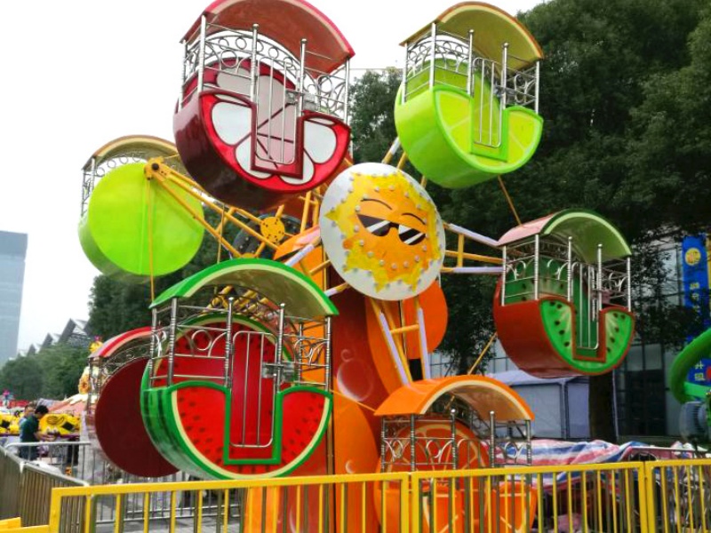 Double sides ferris wheel