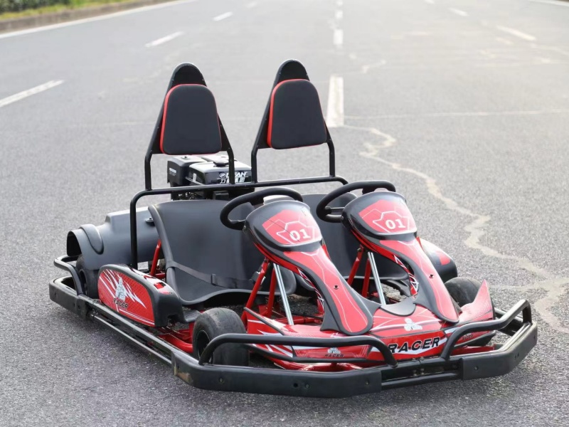 Double seat go kart