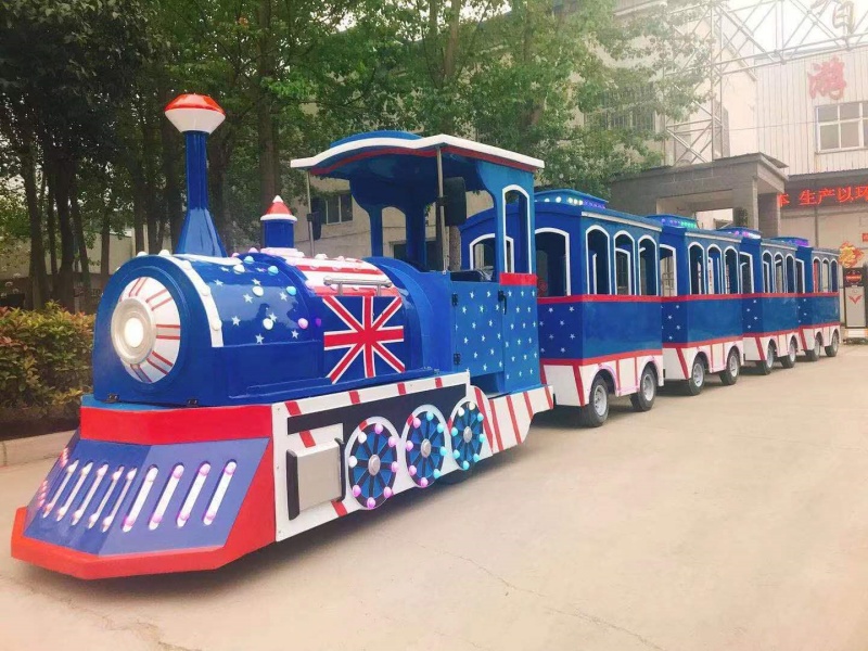 Thomas trackless train