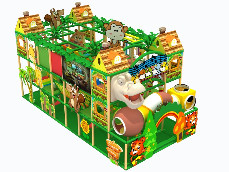 Dinosaur indoor naughty castle
