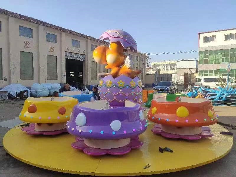 Dinosaur cup rides