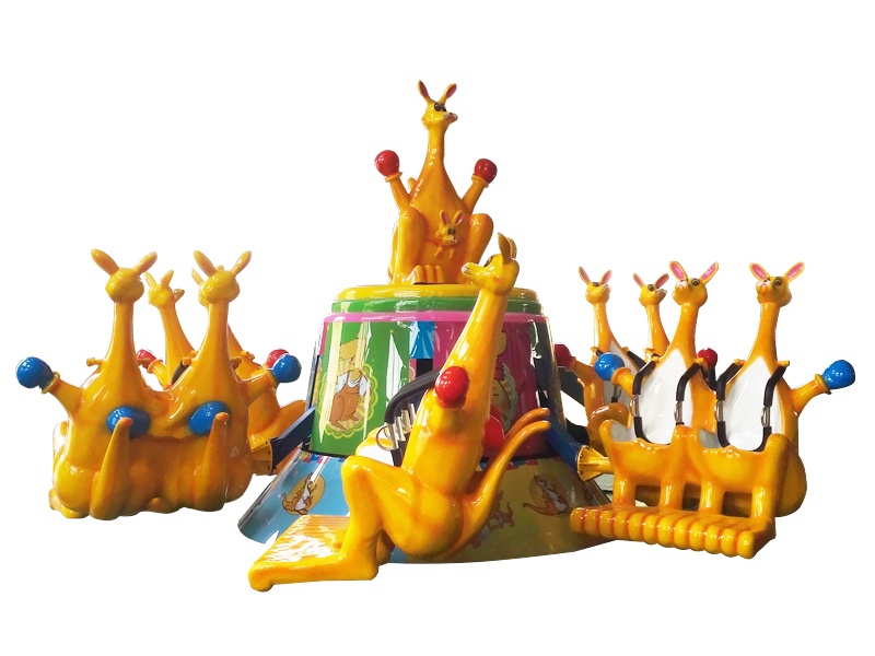 Jumping kangaroo ride