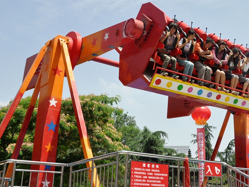 Top spin ride