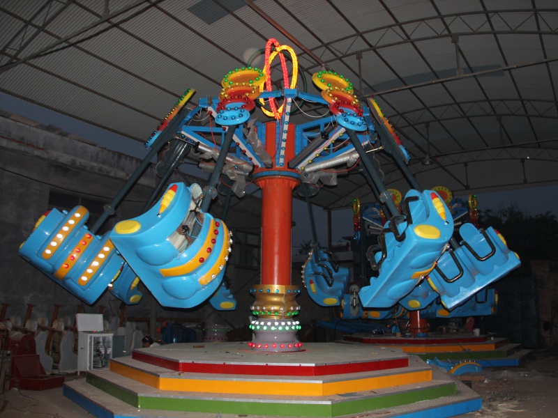 Aerial shooting ride
