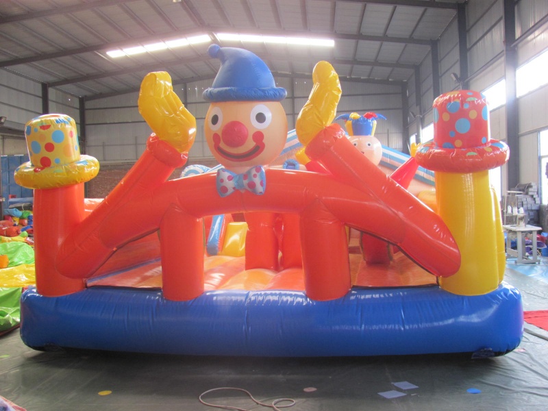 Circus bounce castle house