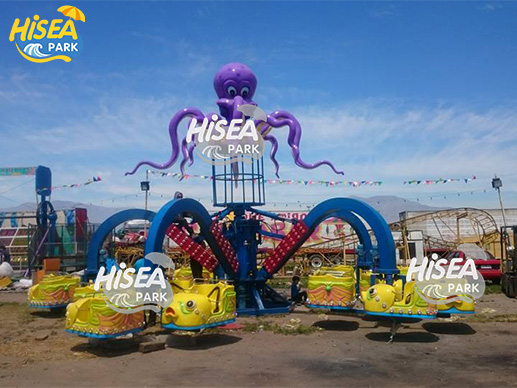 Giant octopus ride from our Chile Customer